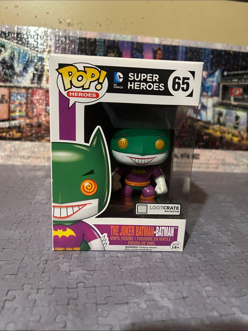 Funko Pop! Funko Joker Batman Figure - Green, Purple & Orange